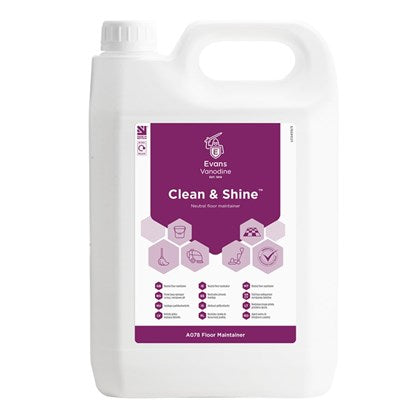 Clean & Shine Perfumed Floor Maintainer 5L (Pack of 2)