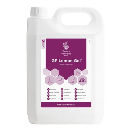 Lemon Floor Gel 5L (Pack of 2)