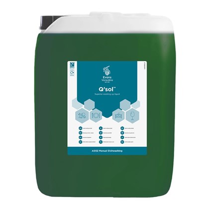 Q'Sol Superior Washing Up Liquid 20L 1