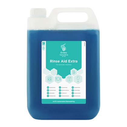 Evans Rinse Aid Extra 5L (Pack of 2)