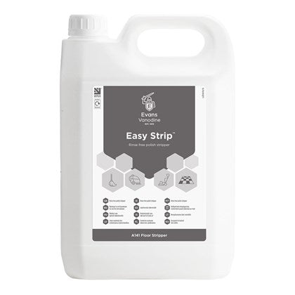 Easy Strip Fast Acting Floor Polish Stripper 5L (Pack of 2)