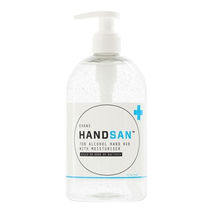 70% Alcohol Handsan with Moisturiser 500ml (Pack of 6)