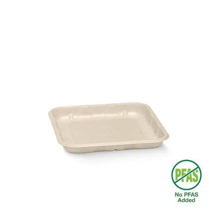 Plant Fibre Produce Tray 5x5''/14x14x2cm (Pack of 1000)