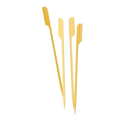 Bamboo Skewers (Pack of 100) | Various Styles & Sizes