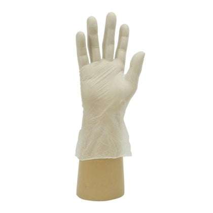 Powder Free Vinyl Gloves (Pack of 100) | Various Sizes | Blue / Clear