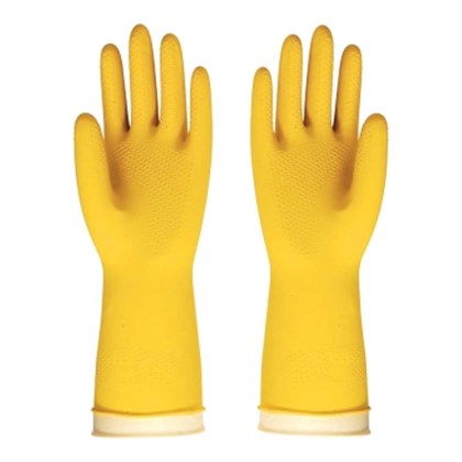 Household Gloves Yellow (Pack of 12) | Various Sizes