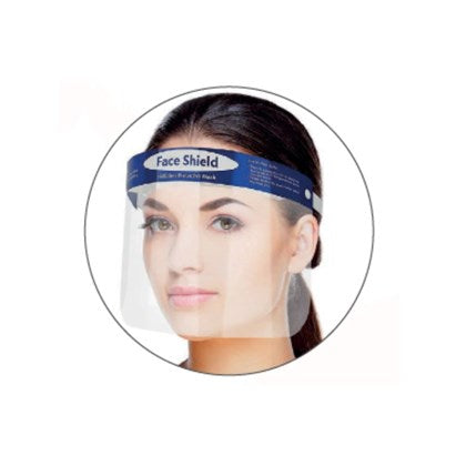 Protective Face Shield - Elasticated strap