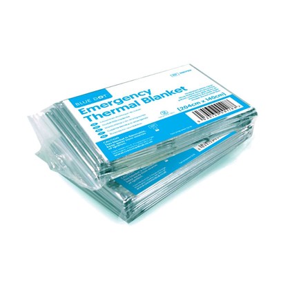 Blue Dot Emergency Thermal Blanket (Pack of 10)