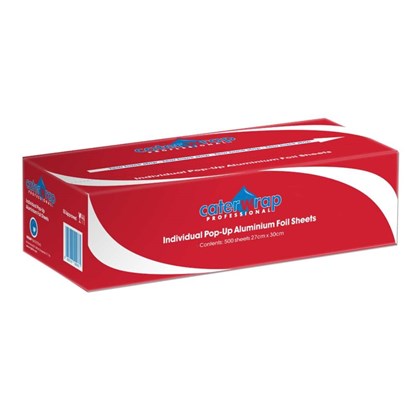 Caterwrap 30x27cm Foil Sheets (Pack of 500 Sheets)