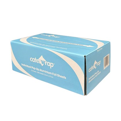 Caterwrap 23x27cm Foil Sheets (Pack of 500 Sheets)