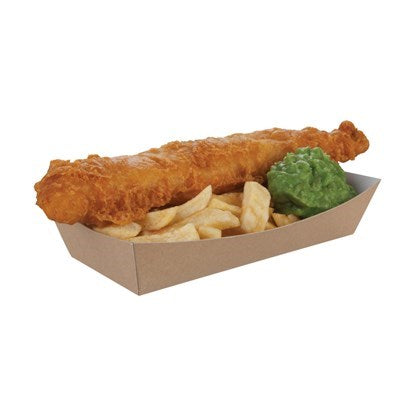 Simply Kraft Large Tray 220x115x45mm (Pack of 500)