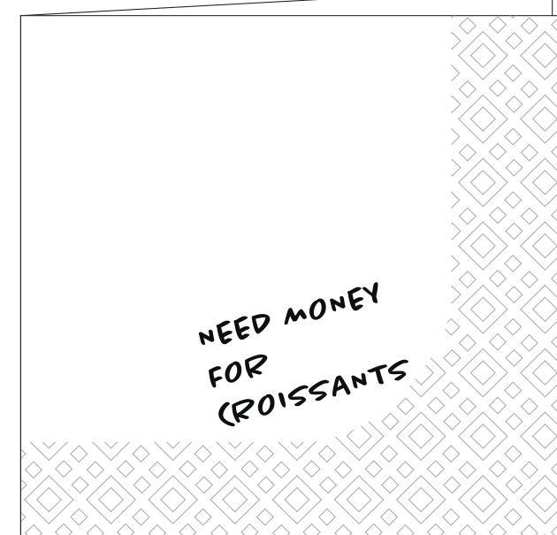 Napkin 33cm 2ply Public & Plants Qty2000 (Need Money For Croissants)