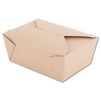 Kraft Leak Proof Boxes | Various Sizes 4