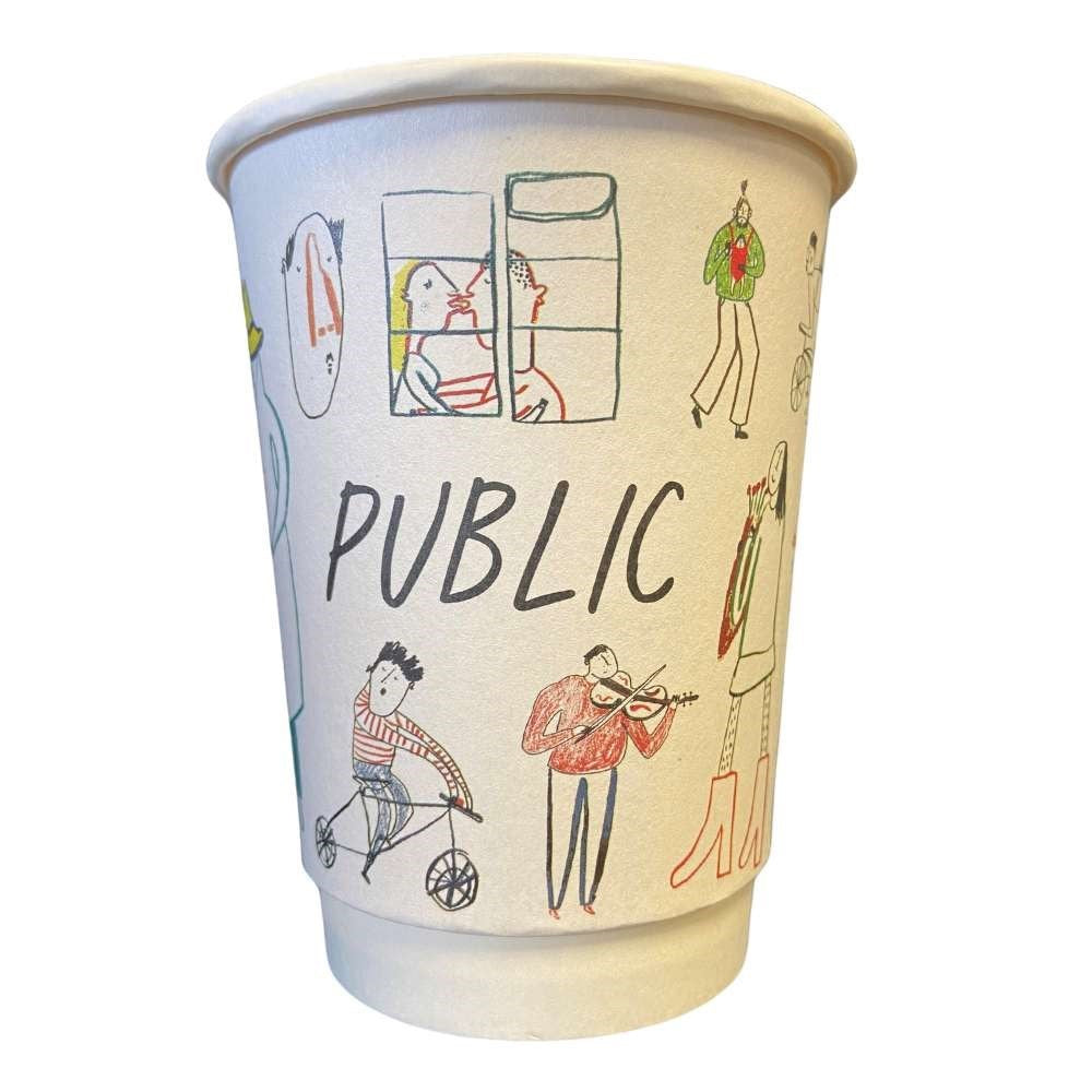 8oz Public D/Wall Recup Qty 500