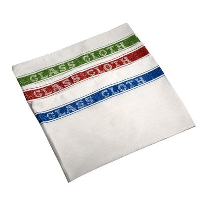 Printed Cotton Glass Cloths (Pack of 10)