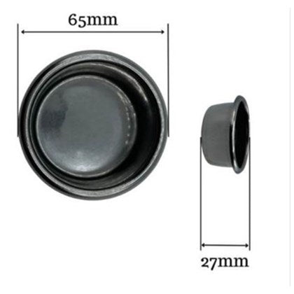 Metal Back Flush Plate 53mm (La Spaz only)