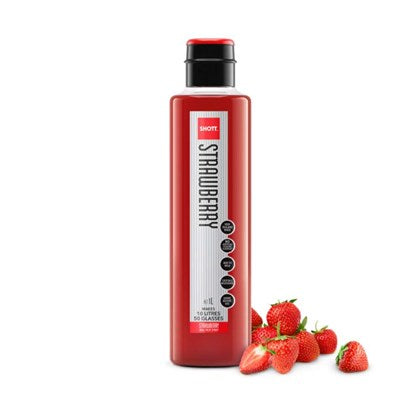 SHOTT Strawberry Cold Pulp Syrup 1L