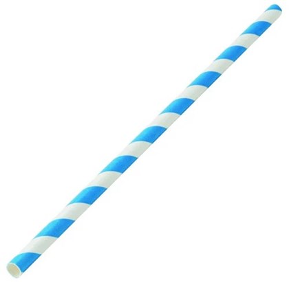 Paper Sip Straws 200x6mm (Pack of 250) | Various Colours 5