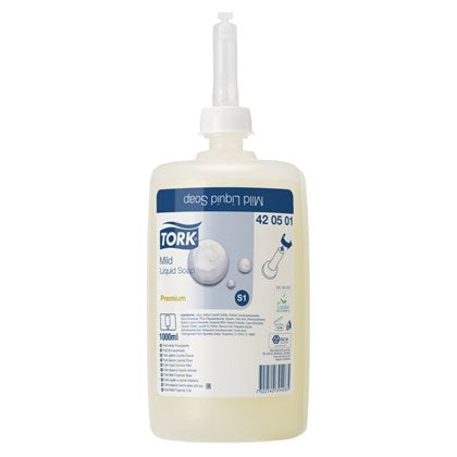 Tork S1 Premium Mild Liquid Soap 1L (Pack of 6)