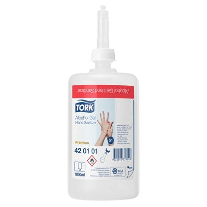 Tork S1 Salubrin Gel Hand Sanitiser 6x 1L (Pack of 6)